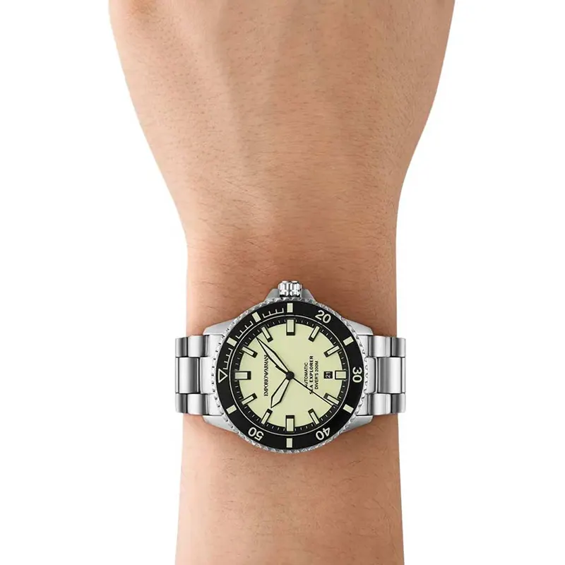 Emporio Armani Sea Explorer Full Luminous Dial Men's Watch- AR60083